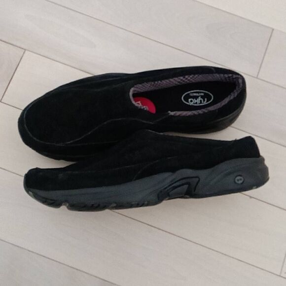 RYKA Womens Cat III Arctica Nitracel Leather Suede Slip-on Shoes Black Size 11M - Picture 5 of 10